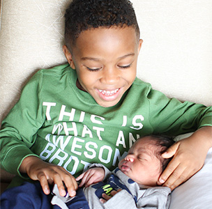 Langston and Logan