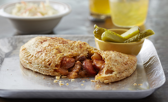 Chili Cheese Dog Empanadas