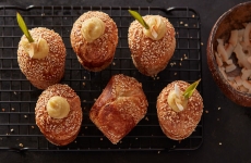 Kaya Croissant Muffins