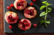 Mini Cranberry Tartes Tatin