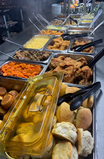 Donna’s Old Town Cafe buffet with General Mills Pillsbury biscuits