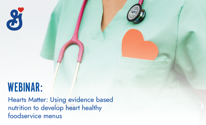female nurse with stethoscope around her neck and a red paper cut out heart in her chest pocket
