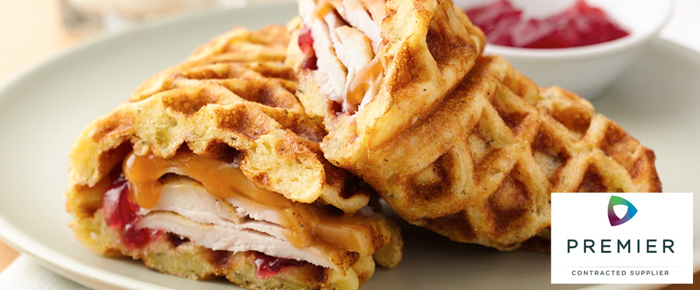 Thanksgiving Waffle Sandwich