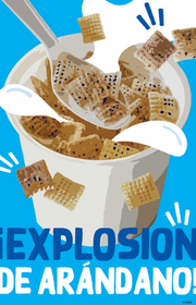 Blueberry Burst Poster – Spanish 11 x 17