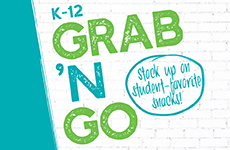 Grab & Go Logo Badge image