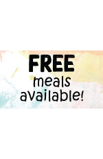 Free Meals Available Twitter Post