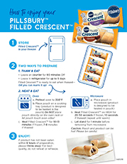 Pillsbury™ Frozen Filled Crescent