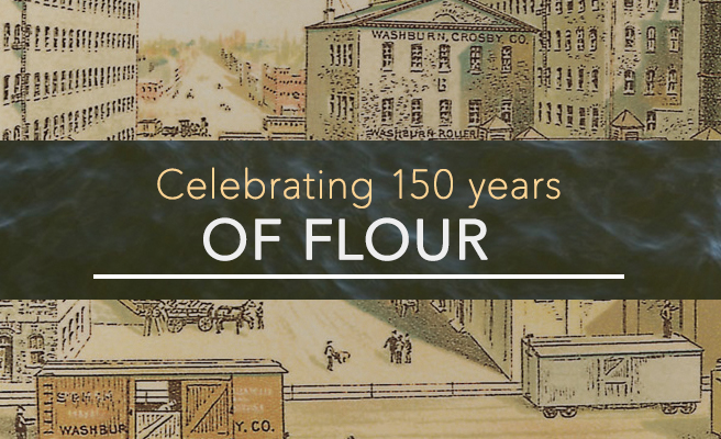 Celebrating 150 years of flour history