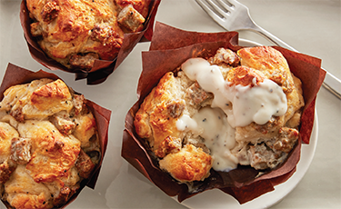 Biscuit and Gravy Pull-Aparts