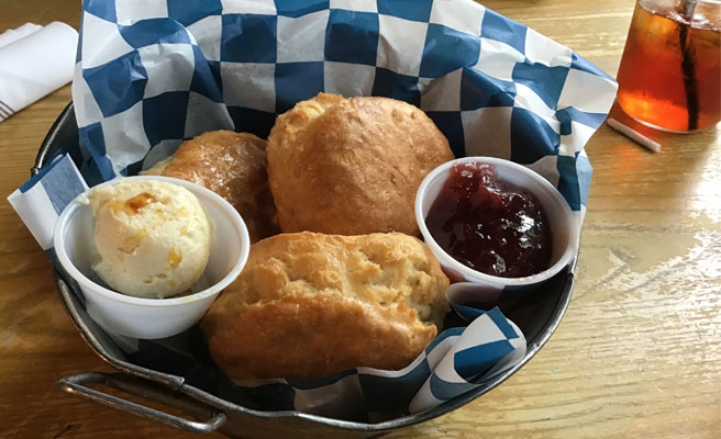 BISCUITS IN BASKET