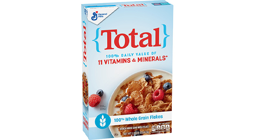 Total(TM) Whole Grain Cereal Box 16 oz
