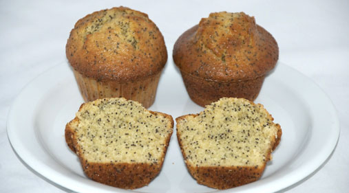  Pillsbury Frozen Muffin Batter Pail Lemon Poppy Seed 1/18 LB