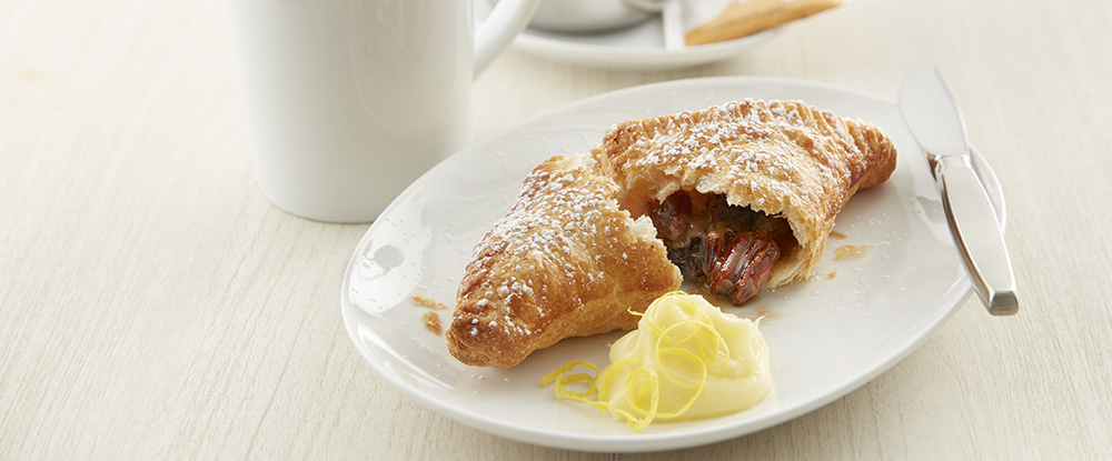 Dennis Chan Pecan Hand Pies with Creamy Lemon Schmear