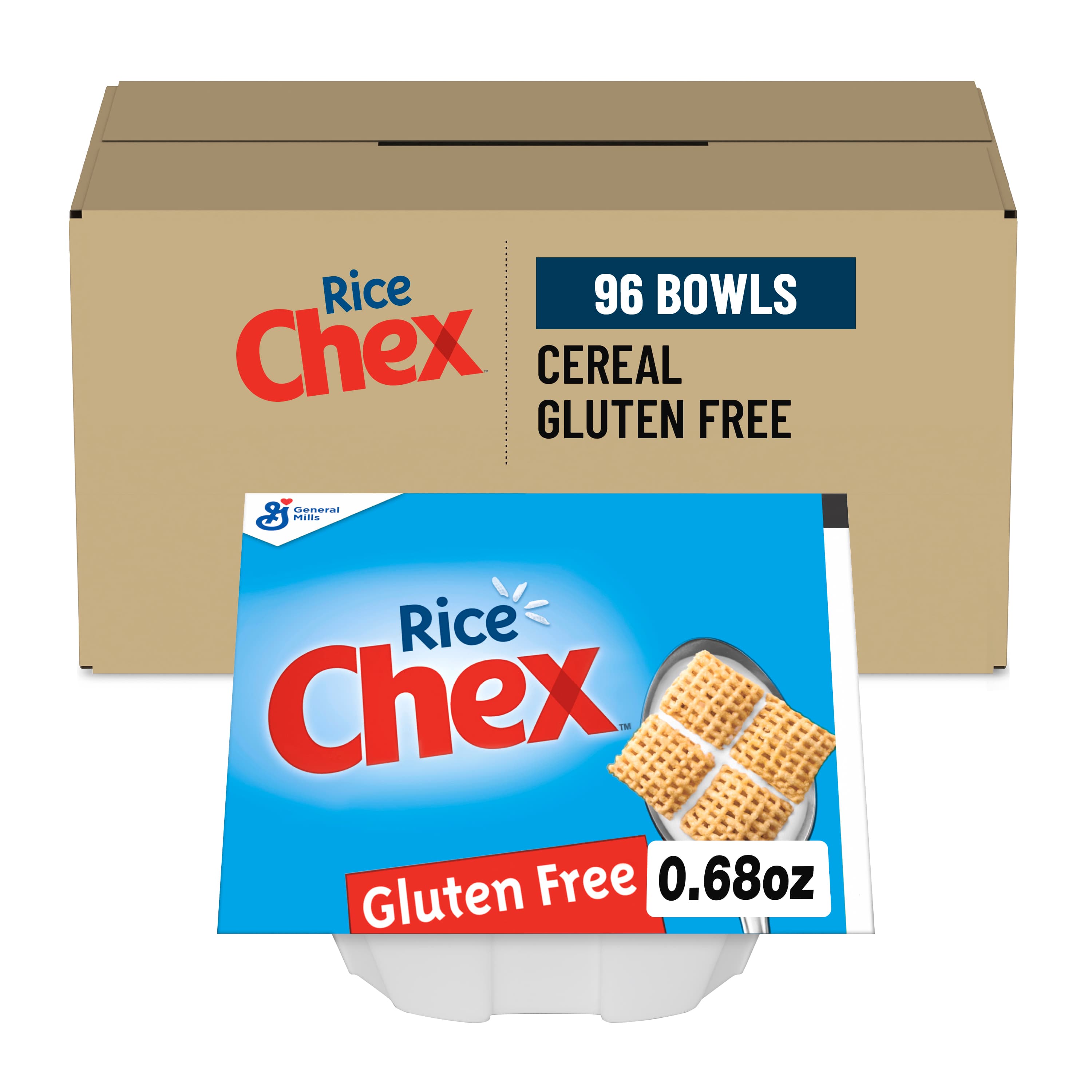 Rice Chex(TM) Cereal Single Serve Bowlpak (96 ct) .688 oz Rice Chex(TM) Cereal Single Serve Bowlpak (96 ct) .688 oz